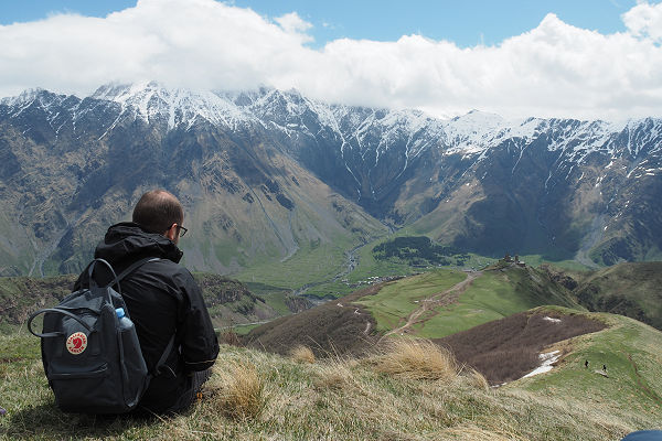 Admiring the view