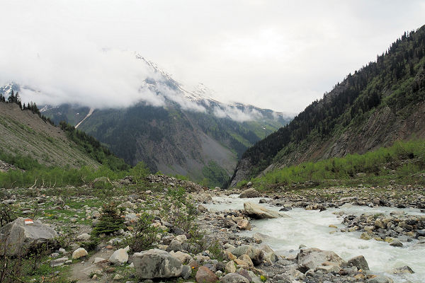 the river starts its long and turbulent journey