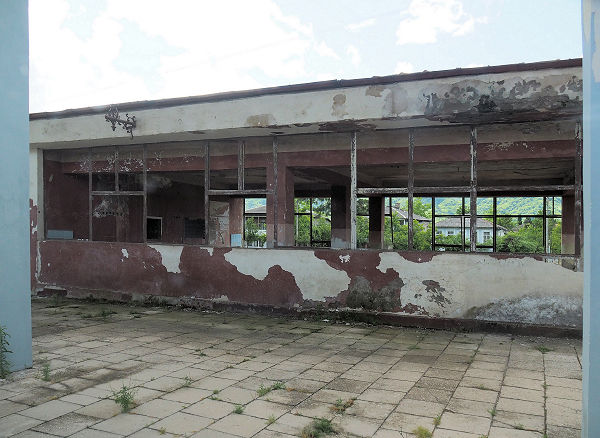 Derelict building