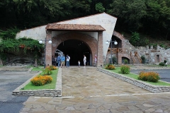 Wine tunnel entrance
